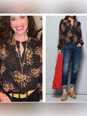 Cabi Fiesta Blouse